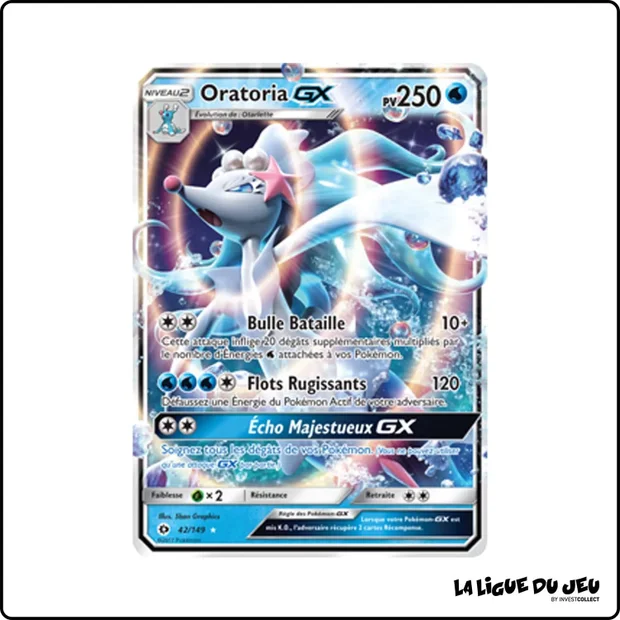 Ultra - Pokemon - Soleil et Lune de Base - Oratoria GX 42/149