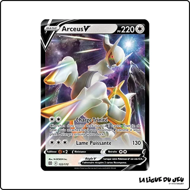 Ultra - Pokemon - Stars Étincelantes - Arceus V 122/172