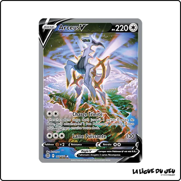 Ultra - Pokemon - Stars Étincelantes - Arceus V 166/172