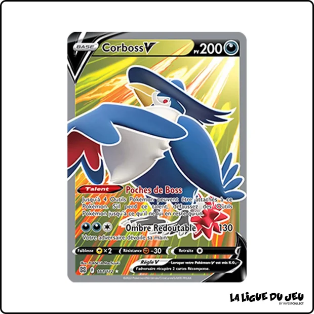 Ultra - Pokemon - Stars Étincelantes - Corboss V 161/172