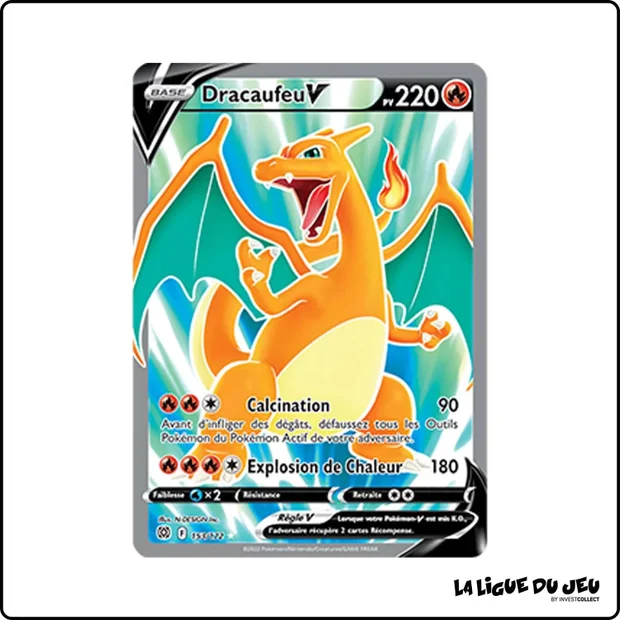 Ultra - Pokemon - Stars Étincelantes - Dracaufeu V 153/172
