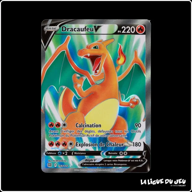 Ultra - Pokemon - Stars Étincelantes - Dracaufeu V 153/172