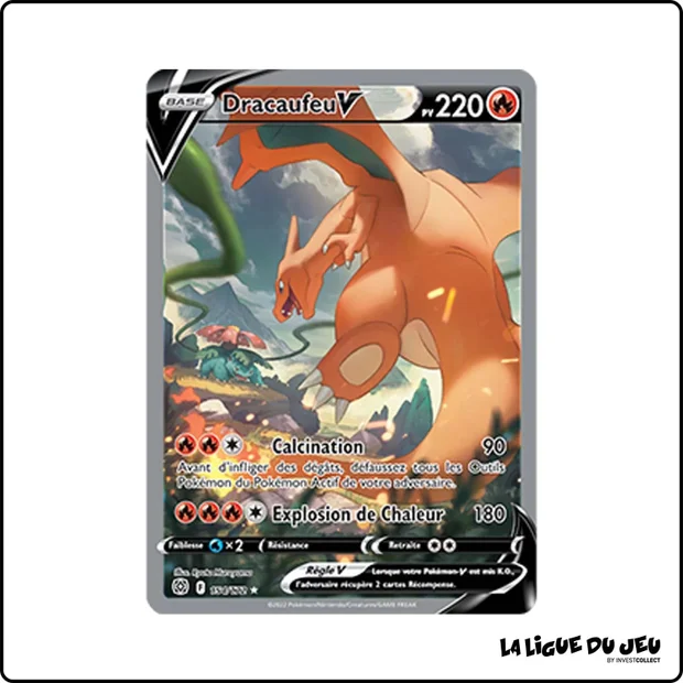 Ultra - Pokemon - Stars Étincelantes - Dracaufeu V 154/172
