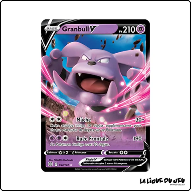 Ultra - Pokemon - Stars Étincelantes - Granbull V 57/172