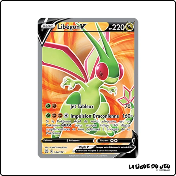 Ultra - Pokemon - Stars Étincelantes - Libégon V 164/172
