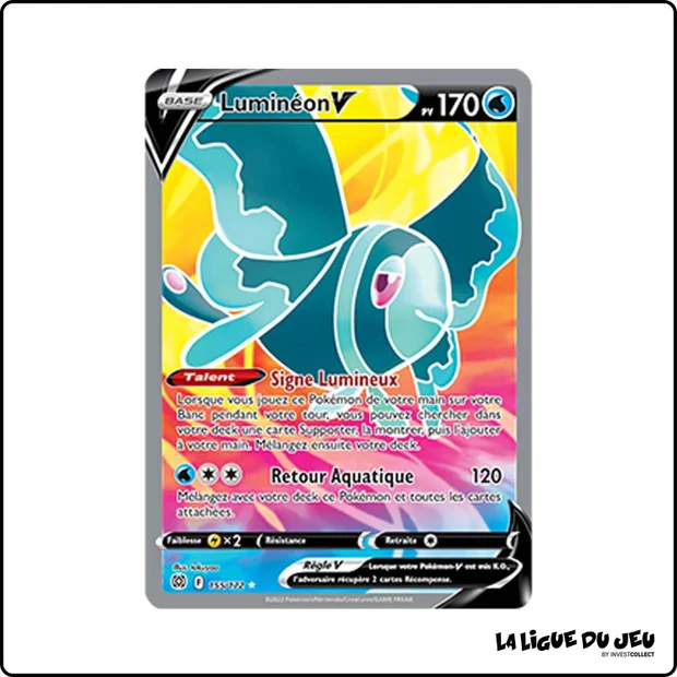 Ultra - Pokemon - Stars Étincelantes - Luminéon V 155/172