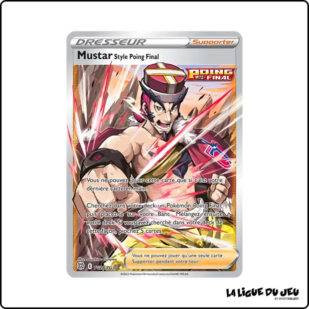 Ultra - Pokemon - Stars Étincelantes - Mustar Style Poing Final TG28/TG30