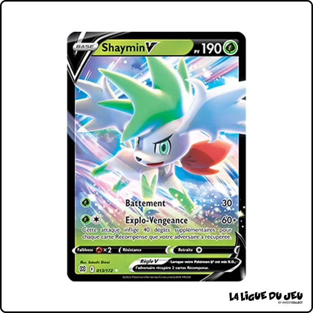 Ultra - Pokemon - Stars Étincelantes - Shaymin V 13/172