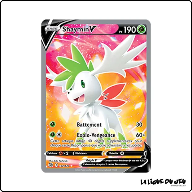 Ultra - Pokemon - Stars Étincelantes - Shaymin V 152/172