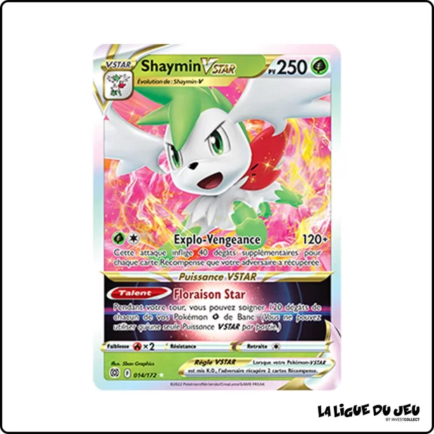 Ultra - Pokemon - Stars Étincelantes - Shaymin VSTAR 14/172