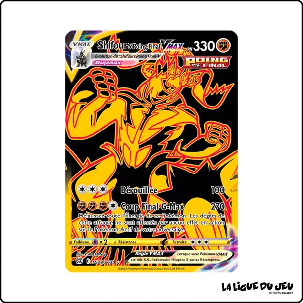 Ultra - Pokemon - Stars Étincelantes - Shifours Poing Final VMAX TG29/TG30