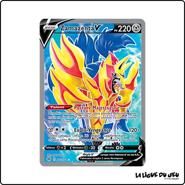 Ultra - Pokemon - Stars Étincelantes - Zamazenta V 163/172