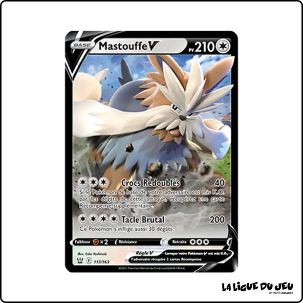 Ultra - Pokemon - Styles de Combat - Mastouffe V 117/163
