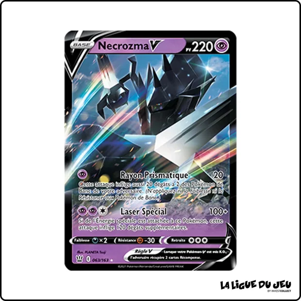 Ultra - Pokemon - Styles de Combat - Necrozma V 63/163