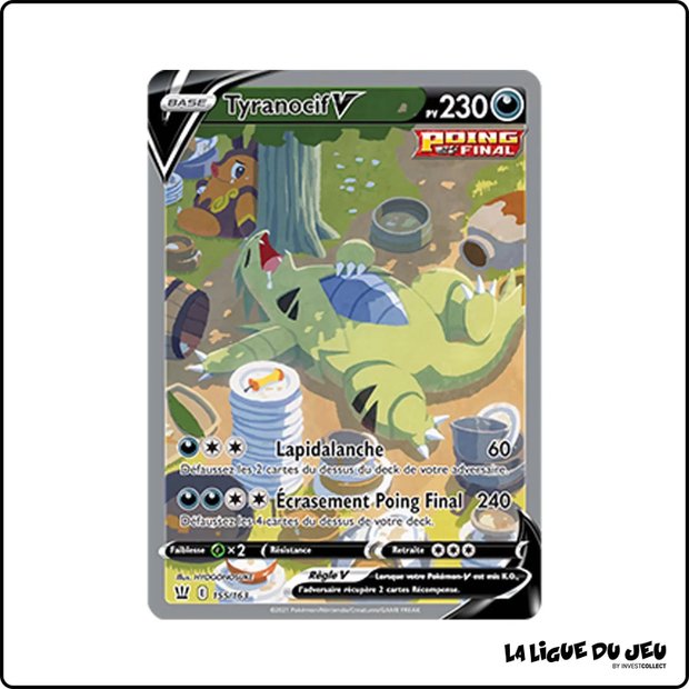 Ultra - Pokemon - Styles de Combat - Tyranocif V 155/163