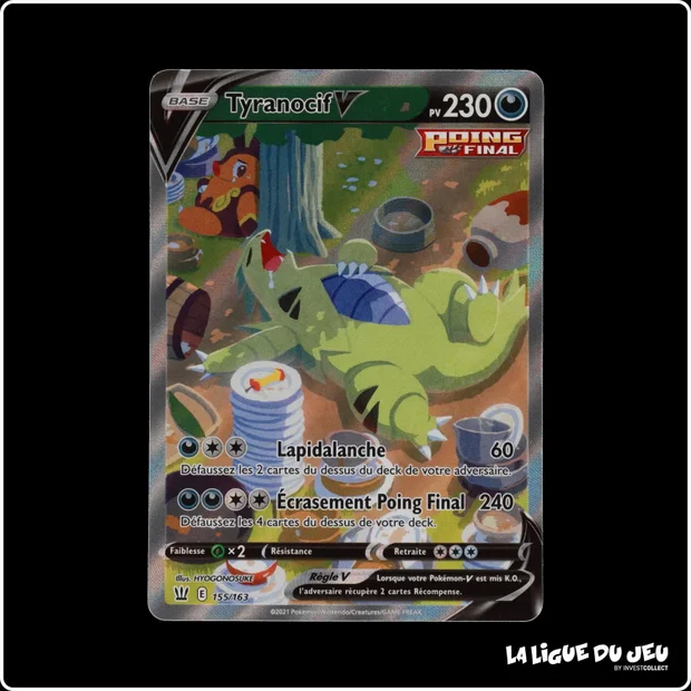 Ultra - Pokemon - Styles de Combat - Tyranocif V 155/163