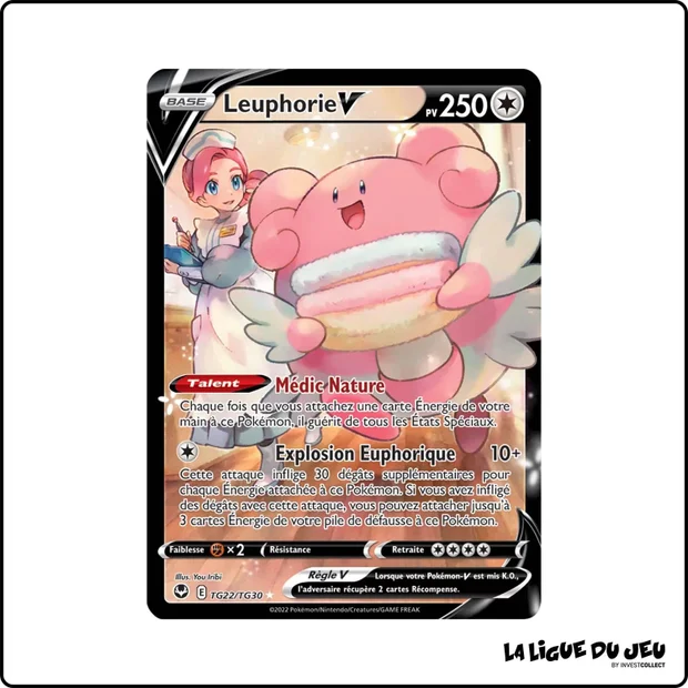 Ultra - Pokemon - Tempête Argentée - Leuphorie V TG22/TG30