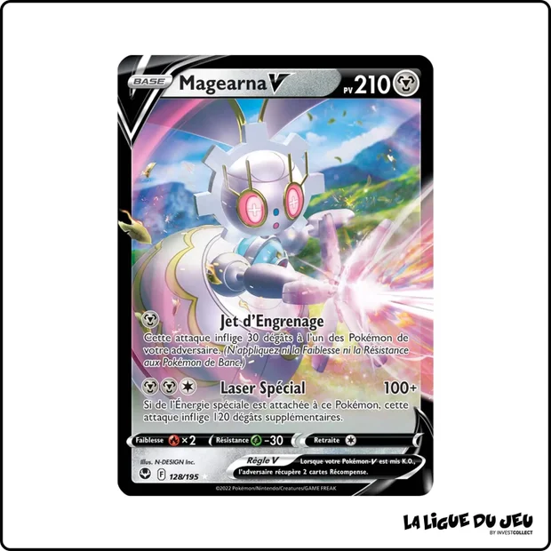 Ultra - Pokemon - Tempête Argentée - Magearna V 128/195