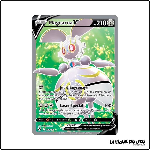Ultra - Pokemon - Tempête Argentée - Magearna V 182/195