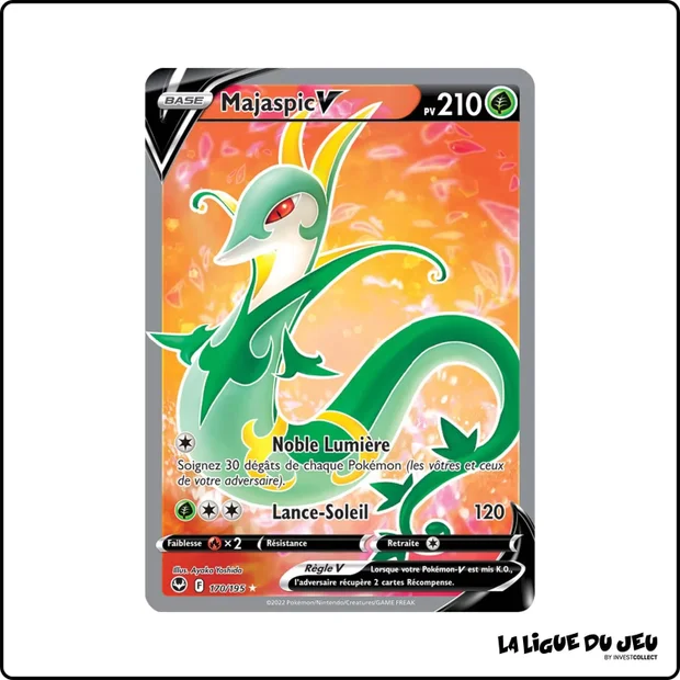 Ultra - Pokemon - Tempête Argentée - Majaspic V 170/195