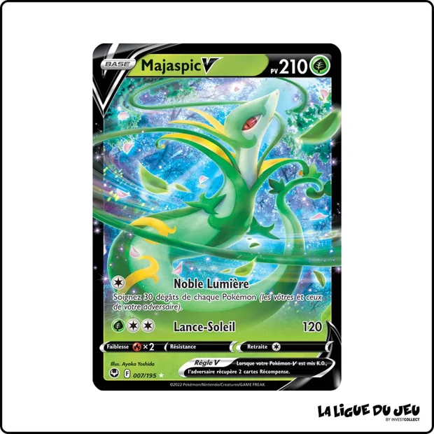 Ultra - Pokemon - Tempête Argentée - Majaspic V 7/195