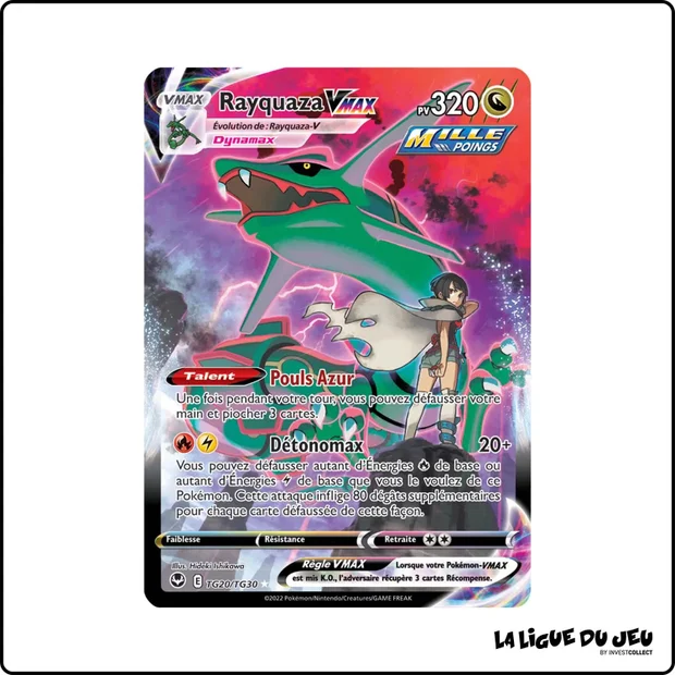 Ultra - Pokemon - Tempête Argentée - Rayquaza VMAX TG20/TG30