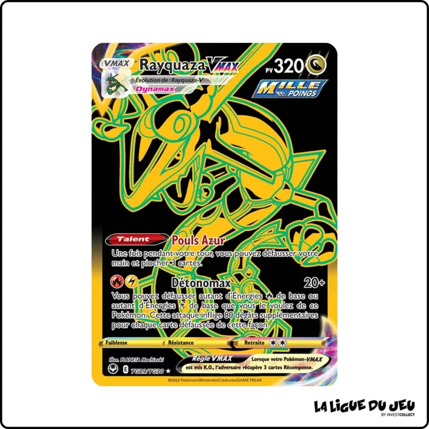 Ultra - Pokemon - Tempête Argentée - Rayquaza VMAX TG29/TG30