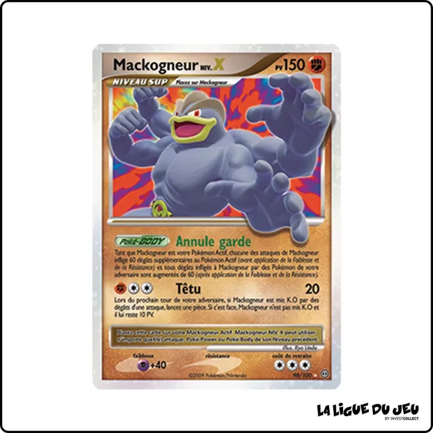 Ultra - Pokemon - Tempête - Mackogneur NIV.X 98/100
