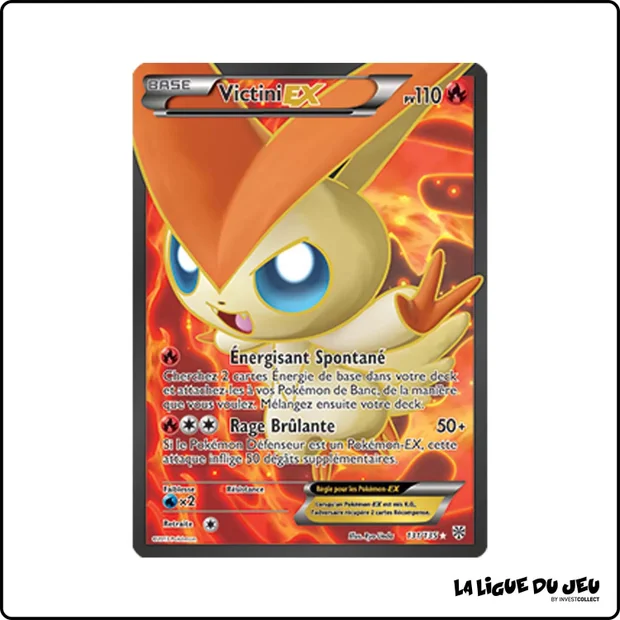 Ultra - Pokemon - Tempête Plasma - Victini EX 131/135