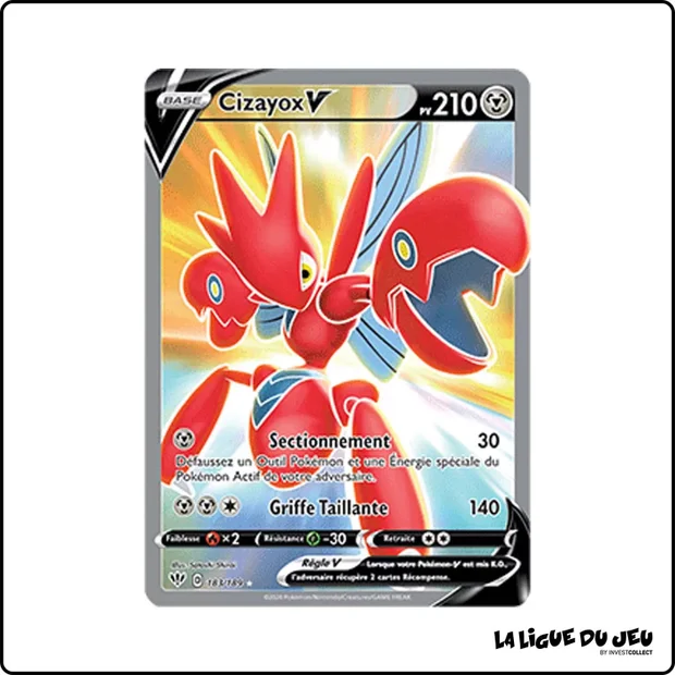 Ultra - Pokemon - Ténèbres Embrasées - Cizayox V 183/201