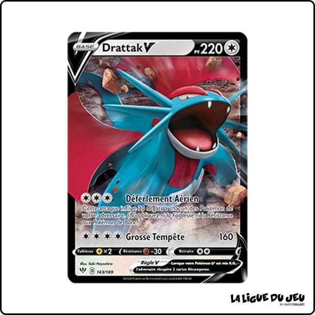 Ultra - Pokemon - Ténèbres Embrasées - Drattak V 143/201