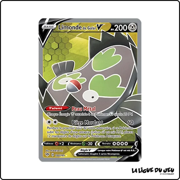 Ultra - Pokemon - Ténèbres Embrasées - Limonde de Galar V 184/201