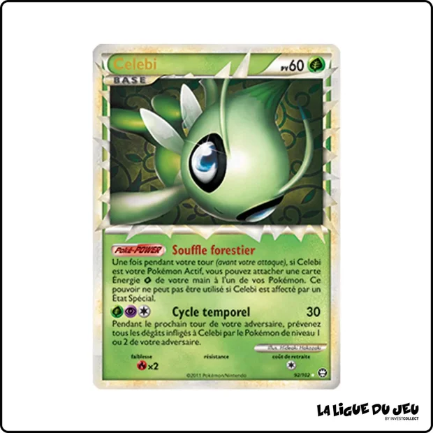 Ultra - Pokemon - Trîomphe - Celebi 92/102