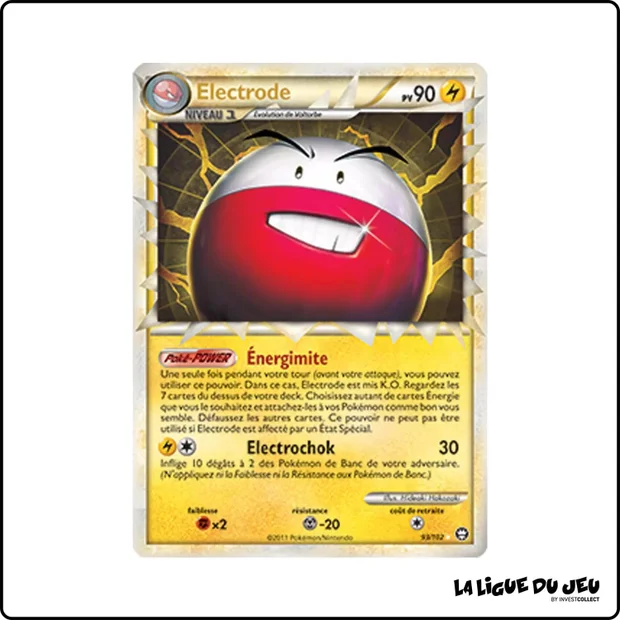 Ultra - Pokemon - Trîomphe - Electrode 93/102