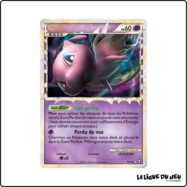 Ultra - Pokemon - Trîomphe - Mew 97/102