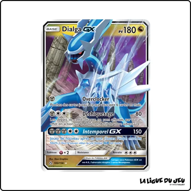 Ultra - Pokemon - Ultra-Prisme - Dialga GX 100/156