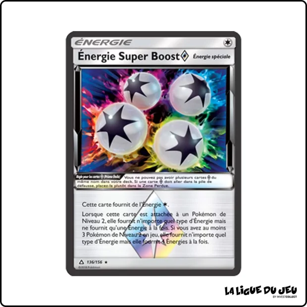 Ultra - Pokemon - Ultra-Prisme - Énergie Super Boost Prisme Étoile 136/156