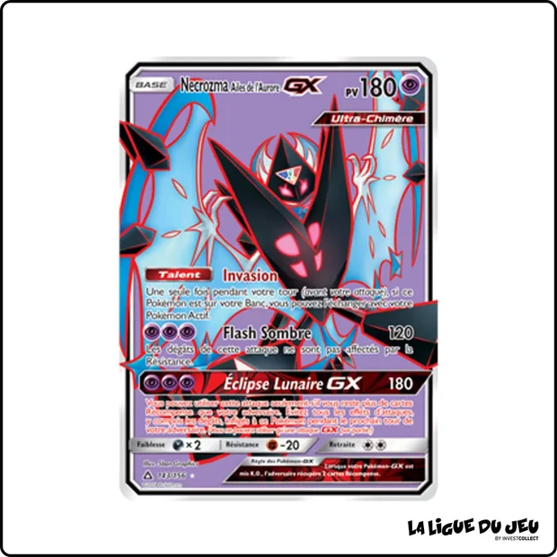 Ultra - Pokemon - Ultra-Prisme - Necrozma Ailes de l'Aurore GX 143/156