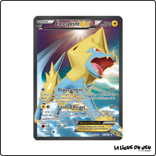 Ultra - Pokemon - Vigueur Spectrale - Élecsprint EX 113/119