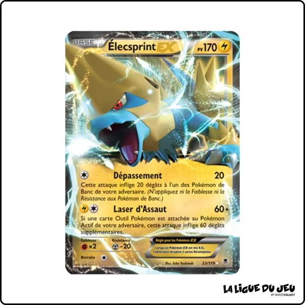 Ultra - Pokemon - Vigueur Spectrale - Élecsprint EX 23/119