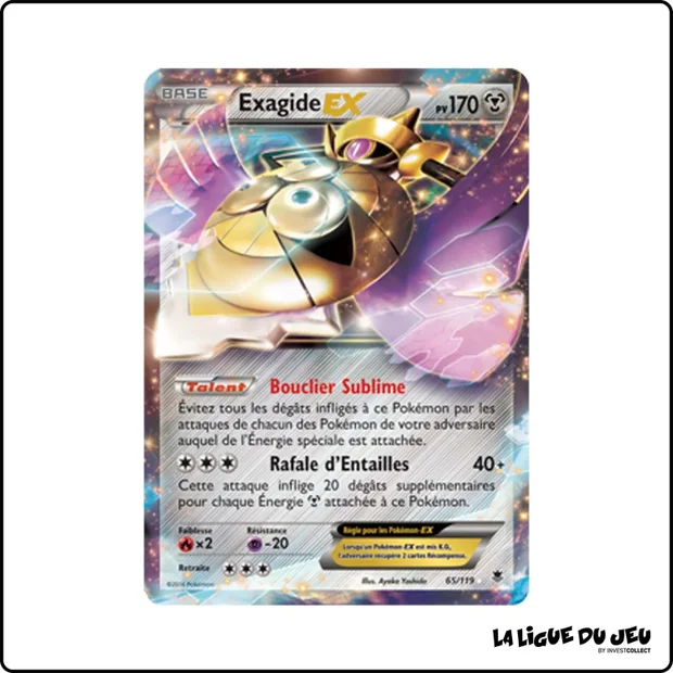 Ultra - Pokemon - Vigueur Spectrale - Exagide EX 65/119