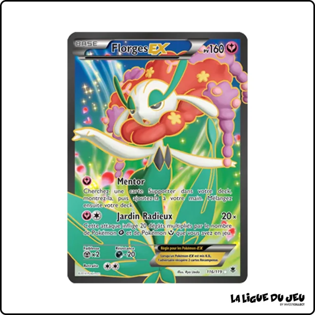 Ultra - Pokemon - Vigueur Spectrale - Florges EX 116/119