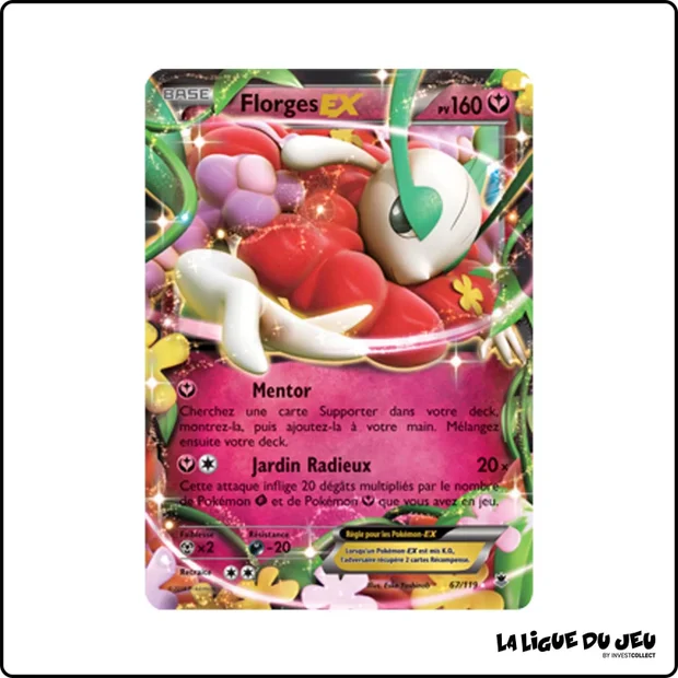 Ultra - Pokemon - Vigueur Spectrale - Florges EX 67/119