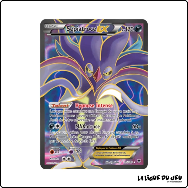 Ultra - Pokemon - Vigueur Spectrale - Sepiatroce EX 115/119