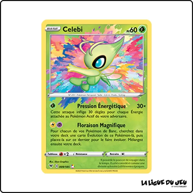 Ultra - Pokemon - Voltage Éclatant - Celebi 9/185
