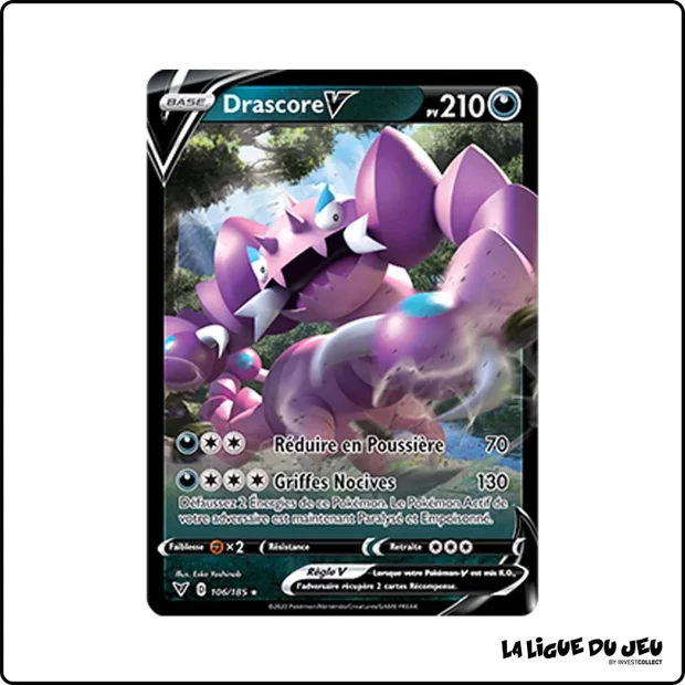 Ultra - Pokemon - Voltage Éclatant - Drascore-V 106/185