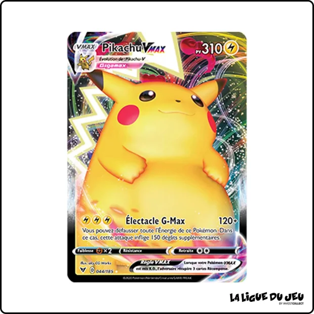 Ultra - Pokemon - Voltage Éclatant - Pikachu-VMAX 44/185