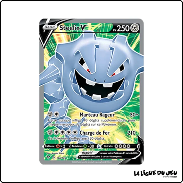 Ultra - Pokemon - Voltage Éclatant - Steelix-V 176/185
