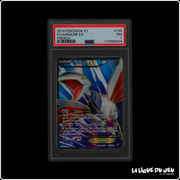 Ultra - Pokemon - XY de Base - Airmure EX - 145/146 - PSA 7 - Français