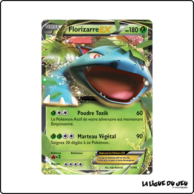 Ultra - Pokemon - XY de Base - Florizarre EX 1/146